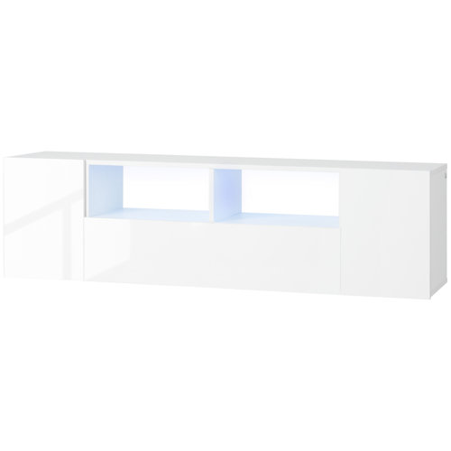 Orren Ellis High Gloss TV Stand For Tvs Up To 60" With LED